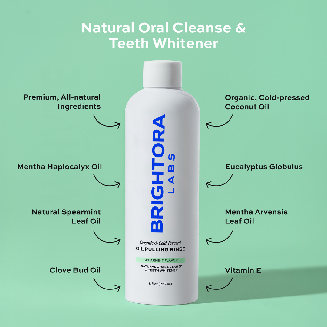 Spearmint Oil Pulling Rinse